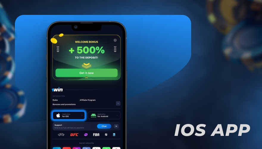 ios app of 1win casino