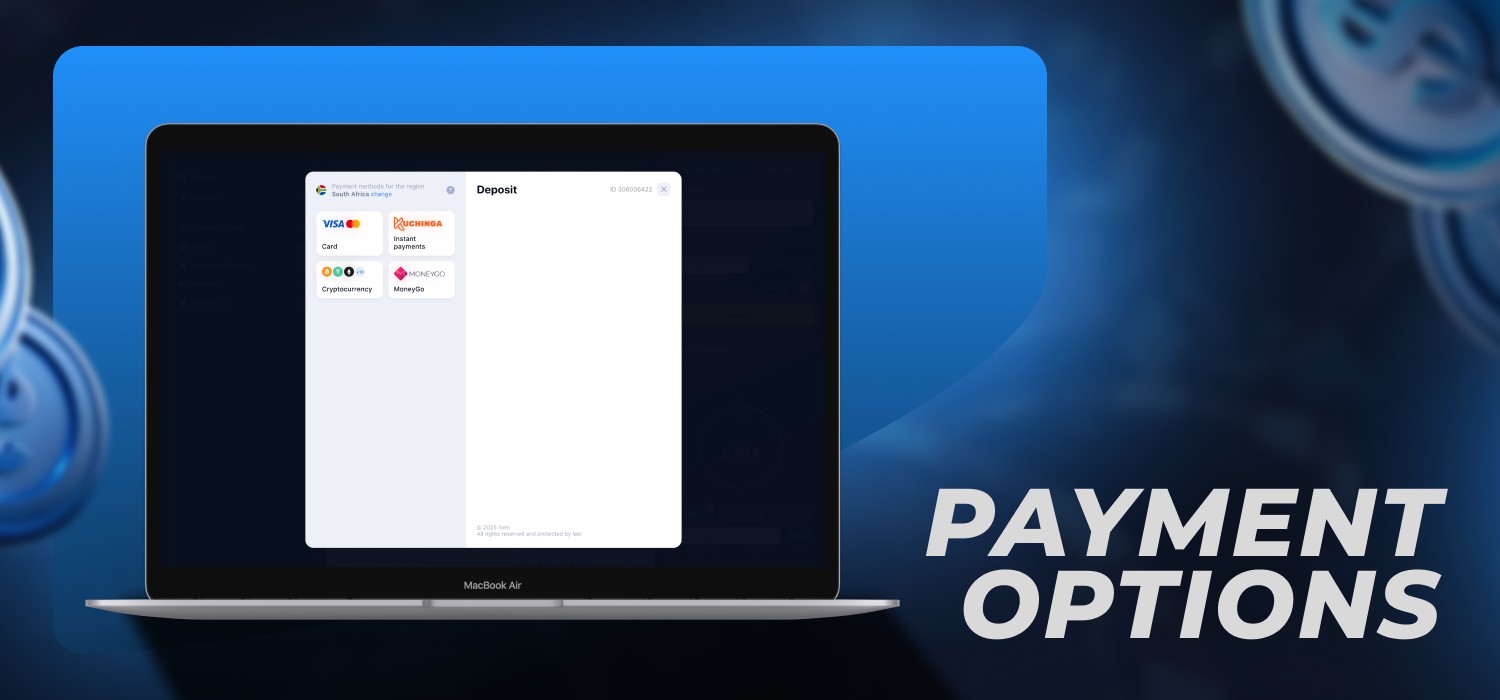payment options for 1win users